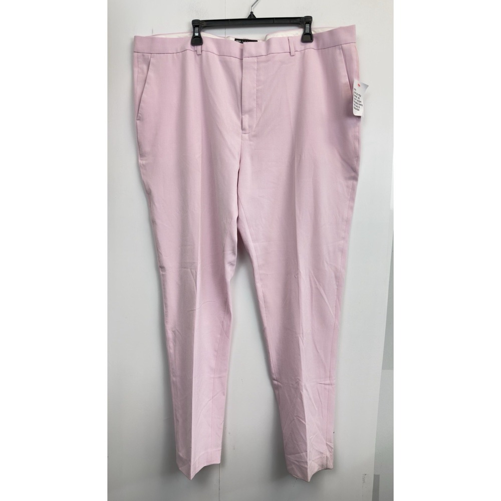 ASOS Men's Dress‎ Pants Tapered Fit 46X34 Light Pink NEW
